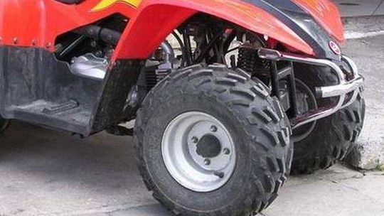 Pijany kierowca quada złapany przez strażaków