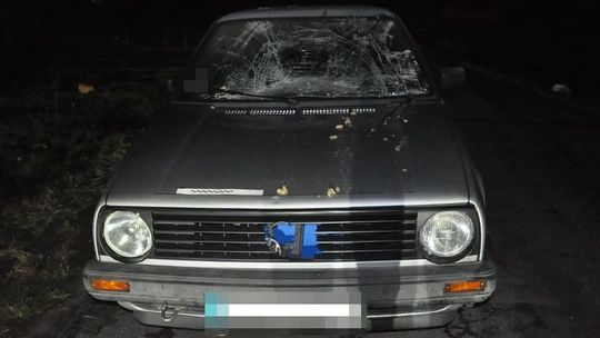 Pijany rowerzysta zderzył się z samochodem. "Nic nie pamiętam"