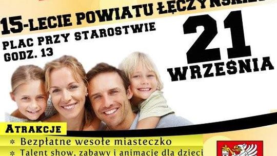 Piknik na 15 urodziny Powiatu Łęczyńskiego