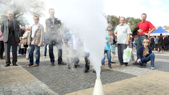 Piknik naukowy na nowym stadionie w Lublinie
