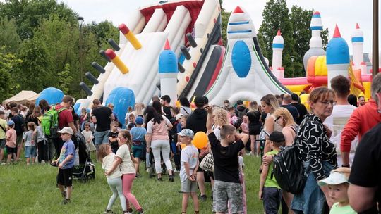 Piknik Rodzinny w Parku Ludowym przyciągnął tłumy. Lublinianie rozpoczęli weekend aktywnie i z uśmiechem