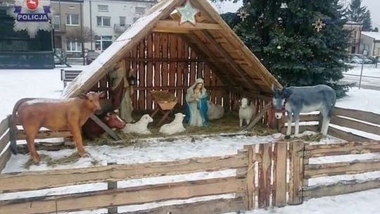 Pili w szopce bożonarodzeniowej