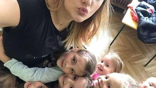 Piłkarki ręczne poszły do przedszkola. Dzieci zachwycone