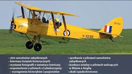 Piloci z Lubelszczyzny w obronie Wielkiej Brytanii. Kandydat zaprasza na lotnisko