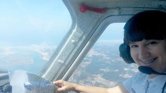 Pilotka Agata Kuchta: W domu dużo mówiło się o lotnictwie