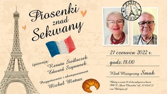 Piosenki znad Sekwany - koncert w Puławach