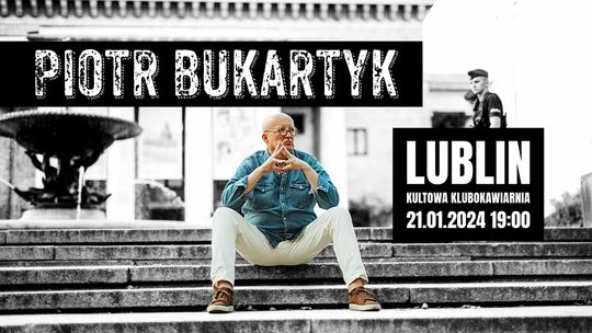 Piotr Bukartyk w Kultowej Klubokawiarni