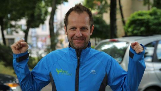 Piotr Chmielewski z Lublina pobiegnie 42 km przez Bajkał