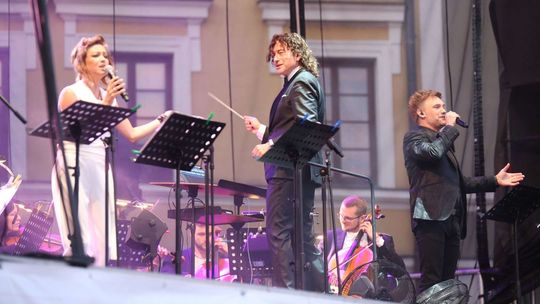 Piotr Rubik wystąpił na Rynku Wielkim w Zamościu [zdjęcia]