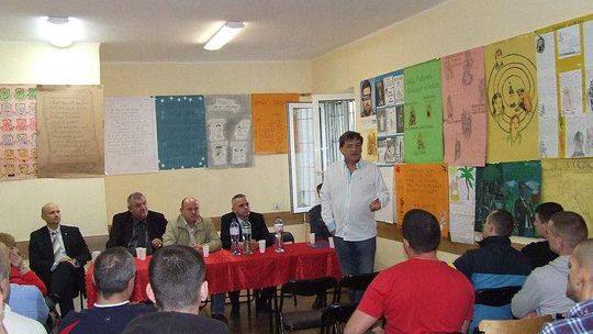 Piotr Tymochowicz spotkał się z więźniami