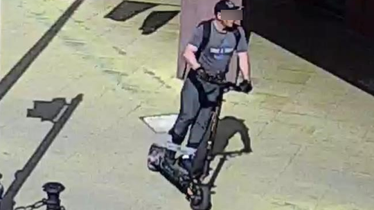 Pirat na hulajnodze, który potrącił dziecko zatrzymany