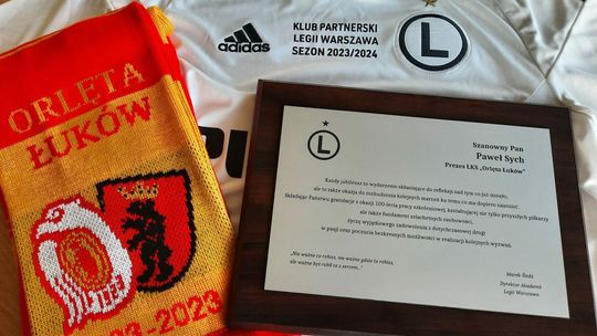 Pisz, Jóźwiak, Szczęsny, Podbrożny, Kucharski, czyli Legia Warszawa w Łukowie w prezencie na 100 urodziny Orląt