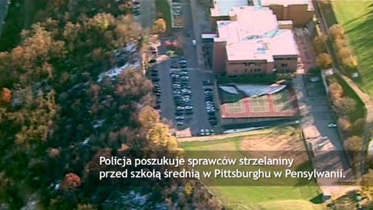 Pittsburgh: Strzelanina przed szkołą. 3 osoby ranne (wideo)