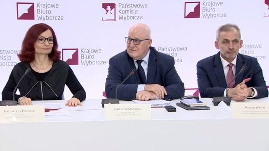 PKW ogłosiła nad ranem oficjalne wyniki głosowania w I turze wyborów prezydenckich