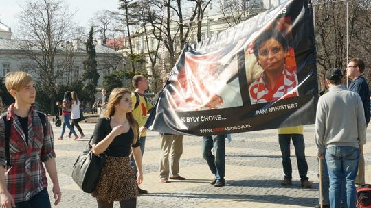 Pl. Litewski: Krwawa pikieta w obronie życia