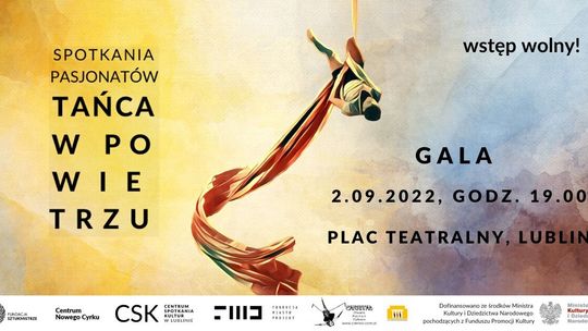 Plac Teatralny w Lublinie: Spotkania i Gala Pasjonatów Tańca w Powietrzu