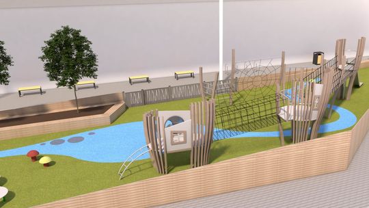 Plac zabaw, kolejka tyrolska i tor rowerowy powstaną w Lublinie. Inwestycja centrum handlowego