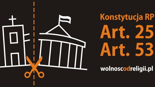 Plakat Fundacji Wolność od Religii ściągnięty. Po interwencji szkoły