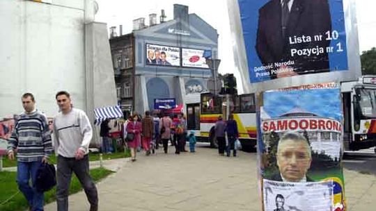 Plakatem w kandydata