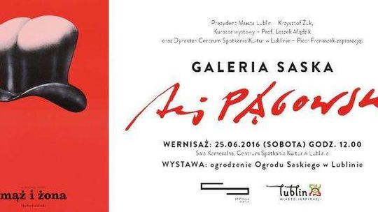Plakaty Andrzeja Pągowskiego w Galerii Saskiej
