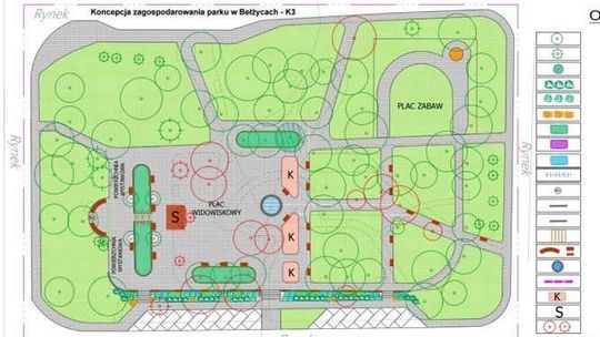 Planują nowe centrum Bełżyc. Jak może zmienić się park miejski?