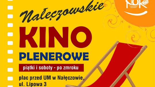 Plenerowe kino w Nałęczowie