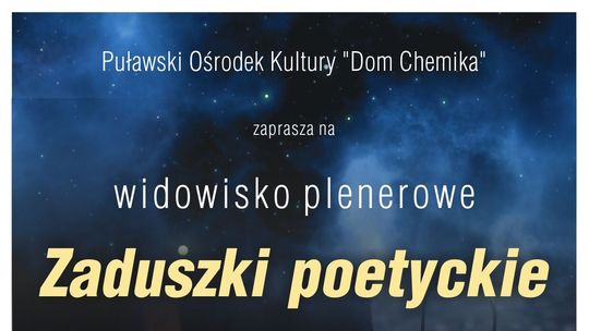 Plenerowe Zaduszki Poetyckie w Puławach