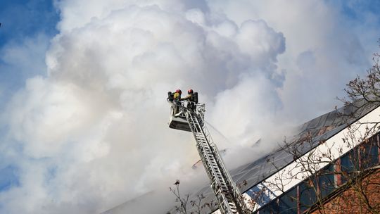 Płonie kościół przy Kunickiego!
