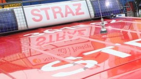 Płonie samochód na S12 Lublin – Warszawa. Zablokowany jeden pas