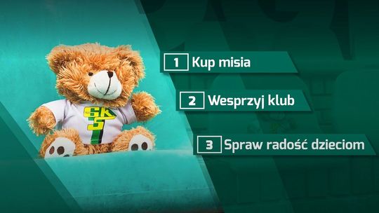 Pluszaki na stadionie, czyli akcja Górnika Łęczna ChceMisiePomagać