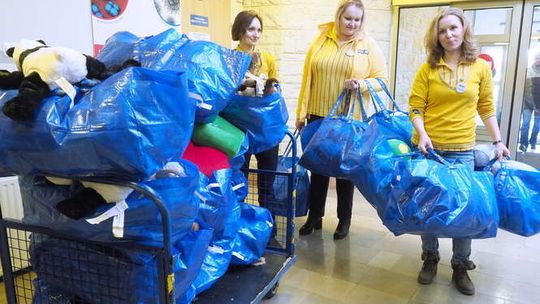 Pluszaki od klientów i pracowników IKEA dla małych pacjentów [zdjęcia]