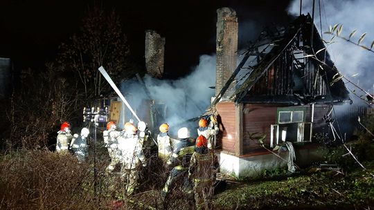 Po dwóch tygodniach od pożaru, w spalonym budynku znaleziono zwęglone ciało człowieka