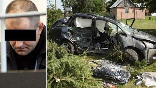 Po pijanemu zabił swoją rodzinę. Nie wyjdzie z więzienia przed czasem