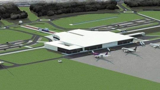 Po rozbudowie terminal lotniska obsłuży nawet milion pasażerów rocznie. Cztery oferty