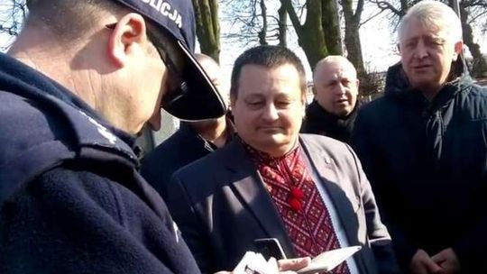 Po tych słowach ukraińskiego polityka wezwano policję. Zadziała ustawa o IPN?