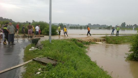Po ulewie w Chrzanowie. Zalane drogi, podtopione gospodarstwa (zdjęcia)