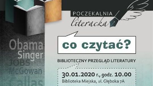 Poczekalnia literacka - nowy cykl w puławskiej bibliotece