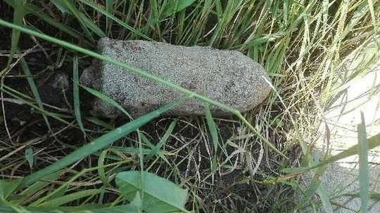 Podczas prac remontowych odkopali pocisk artyleryjski