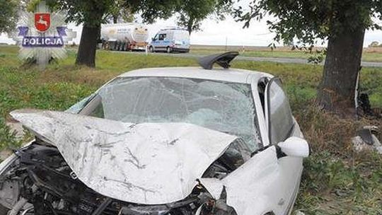 Podczas wyprzedzania uderzyła w cysternę transportującą paliwo