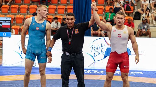 Podium Szymona Szymonowicza podczas Memoriału Władysława Pytlasińskiego