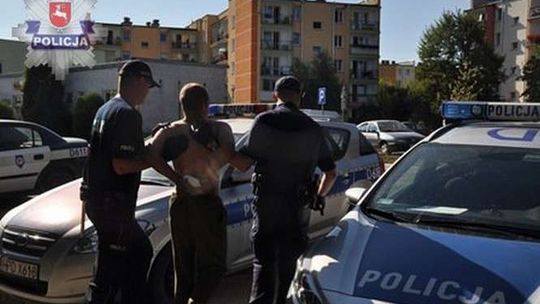 Podpalacz z Poniatowej pod dozorem policji. Spłonęło 1,7 ha lasów