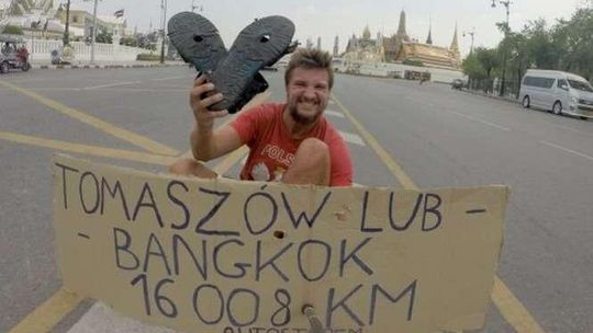Podróż za niejeden uśmiech. Autostopem z Tomaszowa Lubelskiego do Kambodży