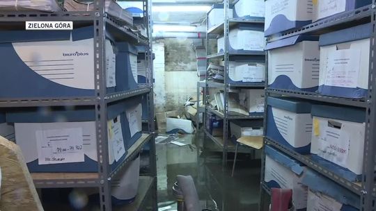 Podtopienia po ulewach w Zielonej Górze i Szczecinie