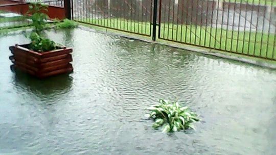 Podtopienia po ulewie w Radzyniu Podlaskim