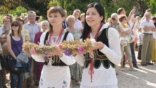 Podziękowanie za plon. Dożynki w skansenie