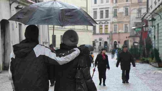 Pogoda. Deszcz i deszcz ze śniegiem w pierwszy weekend nowego roku