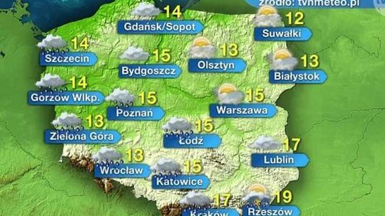 Pogoda Lublin: Jaka będzie pogoda 2 maja?