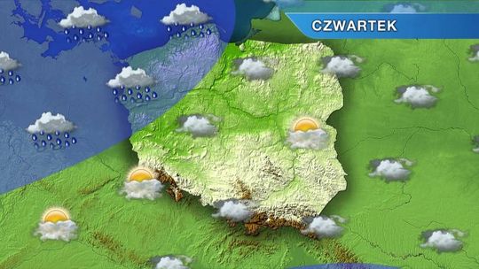 Pogoda na czwartek, piątek i sobotę