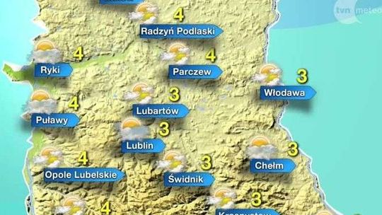 Pogoda na poniedziałek 27.11. w woj. lubelskim