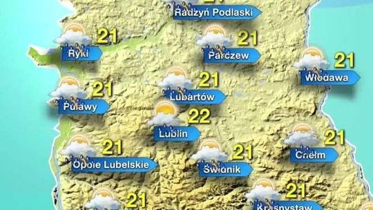Pogoda na sobotę w Lublinie i woj. lubelskim